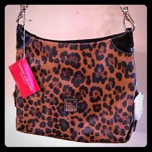 Leopard Dooney & Bourke Fredrica Crossbody Bag